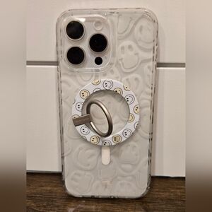Velvet Caviar Smiley Face Phone Case - iPhone 15 Pro Max
